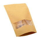 Подгонянный мешок еды PE Kraft стоящей равнины бумажный